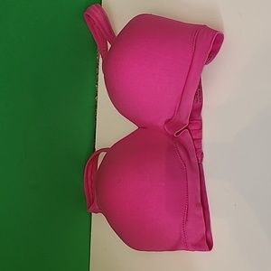 Hot Pink Fruit of the Loom Wire Free Bra
